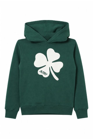 Sweat à capuche Jersey - Vert