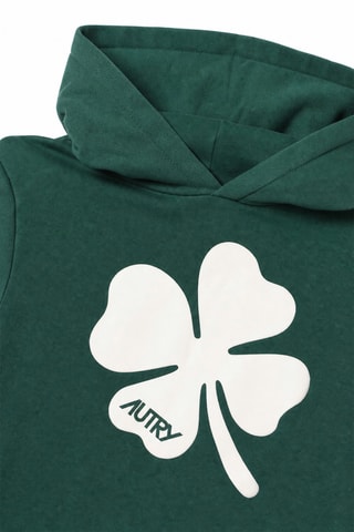 Sweat à capuche Jersey - Vert