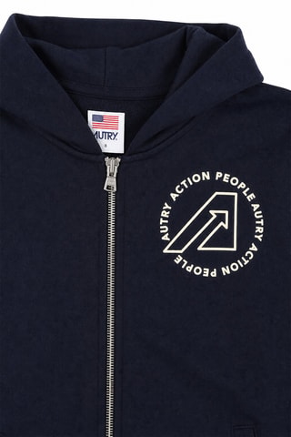 Sweat à capuche Apparel - Bleu