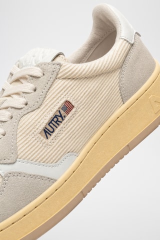 Leren Sneakers Medalist Low - Wit
