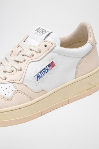 Baskets en cuir Medalist Low - Blanc