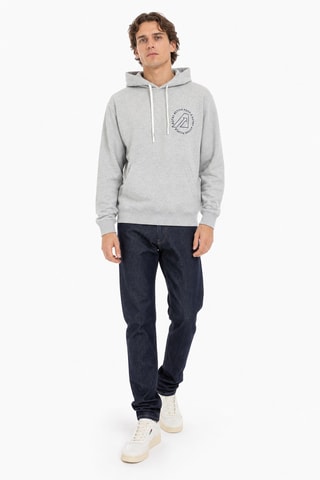 Sweat à capuche Icon - Gris clair