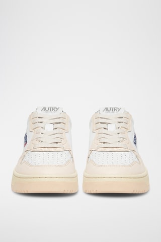 Leren Sneakers Medalist Low - Wit