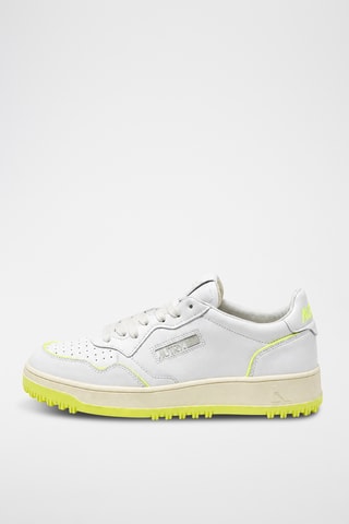 Leren Sneakers Golf Low - Wit