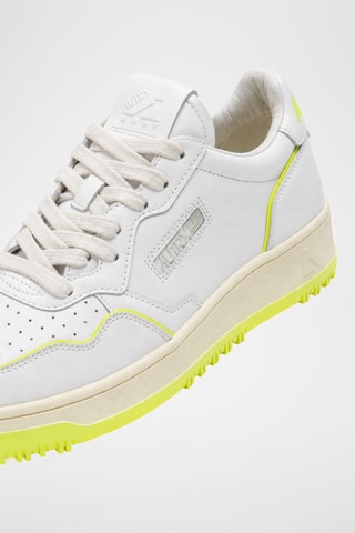 Leren Sneakers Golf Low - Wit