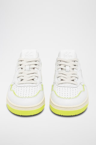 Leren Sneakers Golf Low - Wit