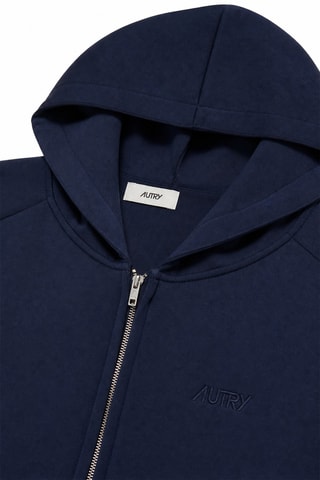 Sweat à capuche Main - Blanc