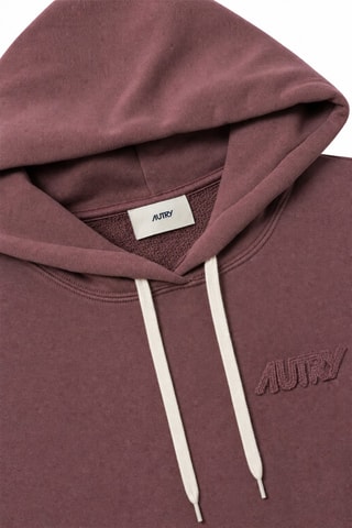 Sweat à capuche Main - Marron