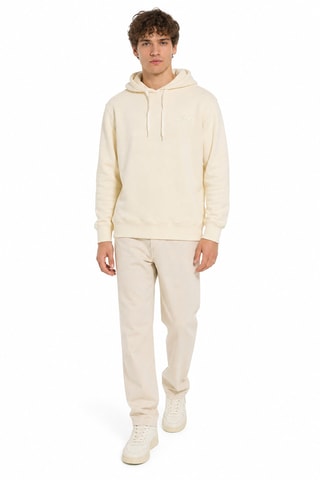 Sweat à capuche Main - Blanc