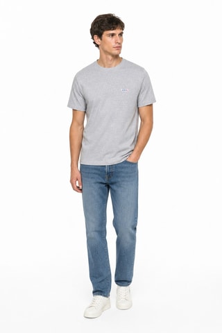 T-shirt Main - Gris clair