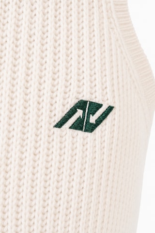 Pull sans manches Sporty - Blanc