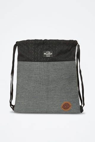 Zaino - Nero e grigio melange