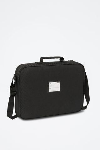 Porte-documents - Noir et gris chiné