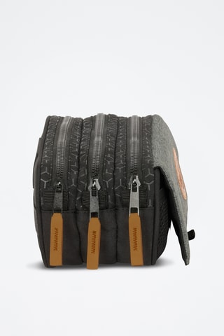 Astuccio - Nero e grigio melange