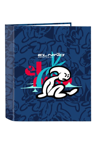 Raccoglitore ad anelli - Navy - 27 x 33 x 6 cm