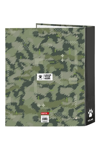 Raccoglitore ad anelli - Verde - 27 x 6 x 33 cm