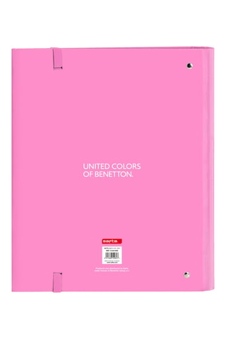 Raccoglitore ad anelli - Celeste - 27 x 32 x 3,5 cm