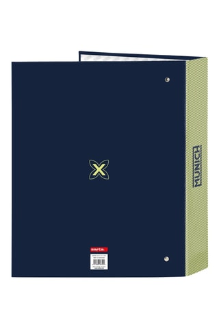 Raccoglitore ad anelli - Navy - 27 x 33 x 6 cm