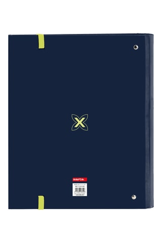 Raccoglitore ad anelli - Navy - 27 x 33 x 3,5 cm