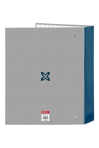 Raccoglitore ad anelli - Grigio chiaro - 27 x 33 x 6 cm