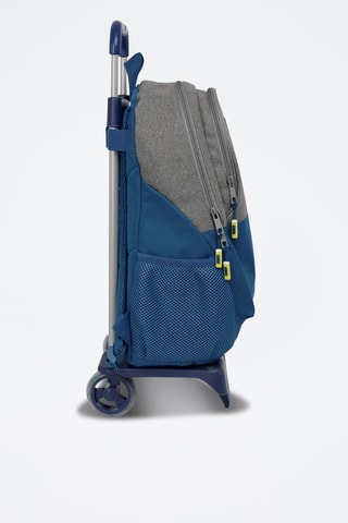 Sac à dos à roulettes - Gris clair