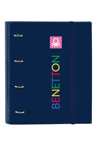 Raccoglitore ad anelli - Navy - 27 x 32 x 3,5 cm
