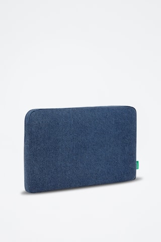 Custodia porta PC 15,6” in jeans - Blu