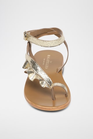 Sandales en cuir Dona - Doré