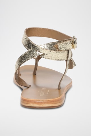 Sandales en cuir Dona - Doré