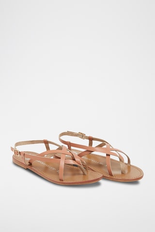 Sandales en cuir Morris - Orange