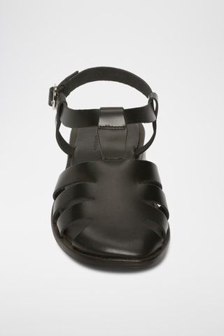 Sandales en cuir Malva - Noir