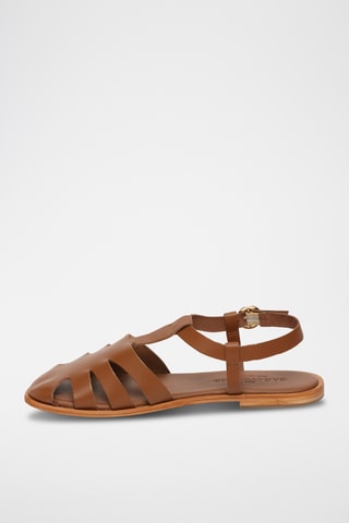 Sandales en cuir Malva - Camel