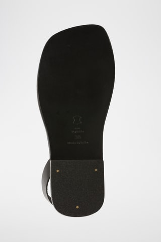 Sandales en cuir Selene - Noir