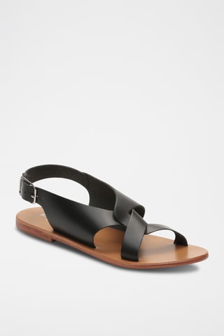 Sandales en cuir Ade - Noir