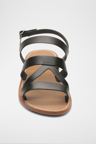 Sandales en cuir Jade - Noir