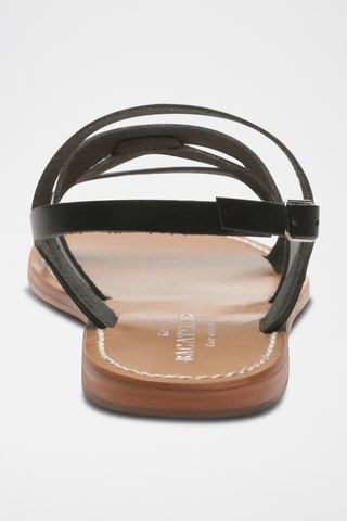 Sandales en cuir Jade - Noir