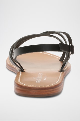 Sandales en cuir Athena - Noir