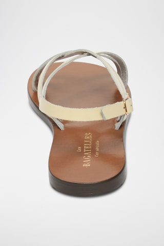 Sandales en cuir Athena - Blanc