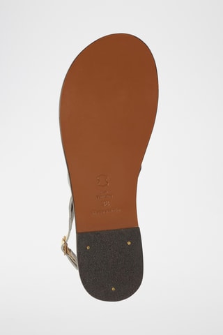 Sandales en cuir Athena - Blanc
