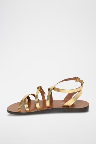 Sandales en cuir Abhiri - Doré