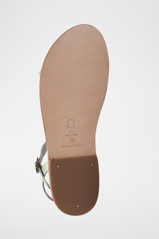 Sandales en cuir Clorinde - Vert