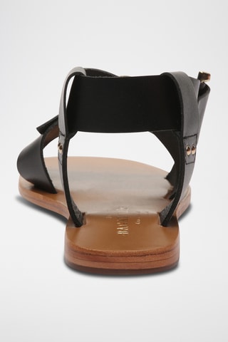 Sandales en cuir Abhayd - Noir