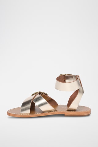 Sandales en cuir Chaina - Doré