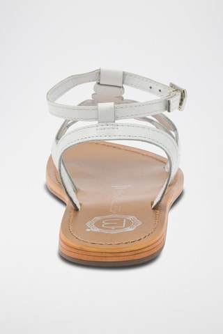 Sandales en cuir Thuja - Blanc