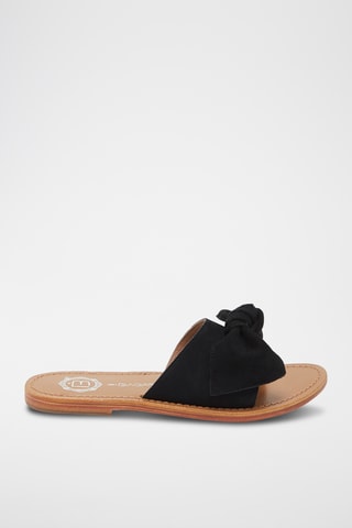 Mules en nubuck Westchester - Noir