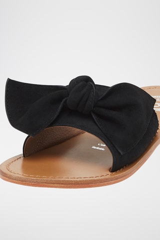 Mules en nubuck Westchester - Noir