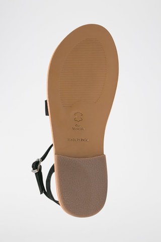 Sandales en cuir Thuja - Noir