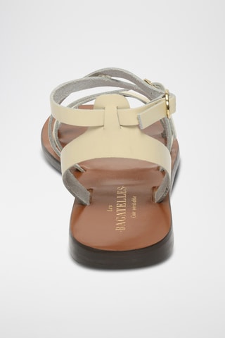 Sandales en cuir Abhiri - Blanc
