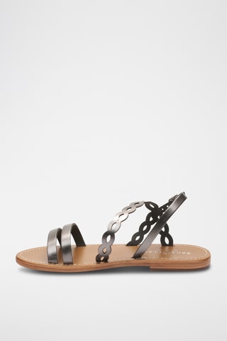 Sandales en cuir Agrata - Gris