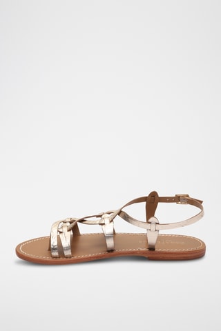 Sandales en cuir Graham - Doré